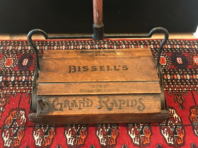 Bissell - ANTIQUE BISSELL CYCO-BALL-BEARING SWEEPER